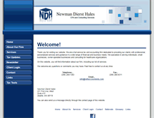 Tablet Screenshot of ndhaccountants.com